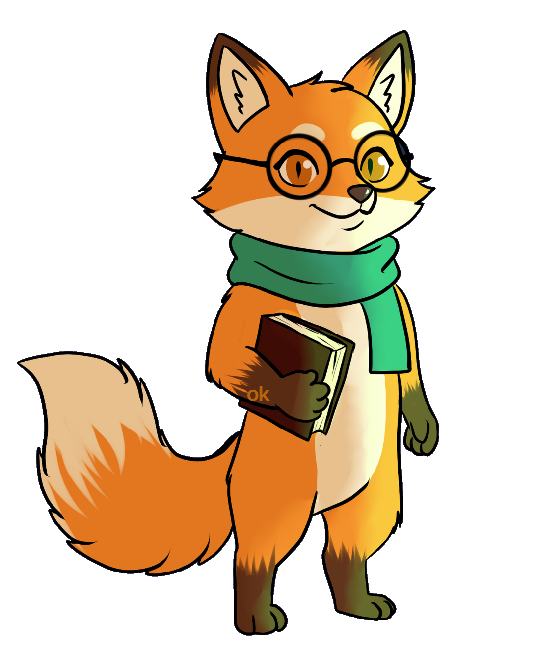 Mascote raposa do Loreverse